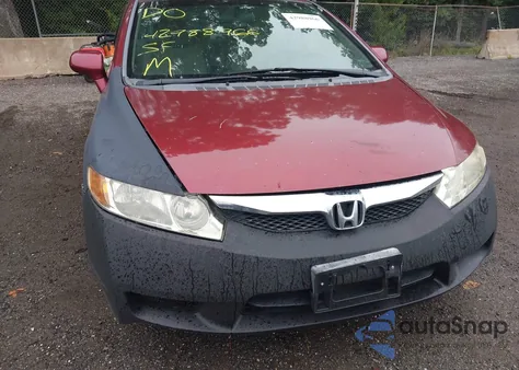 2010 Honda Civic Lx из США, поврежденный, VIN 2HGFA1F55AH576326